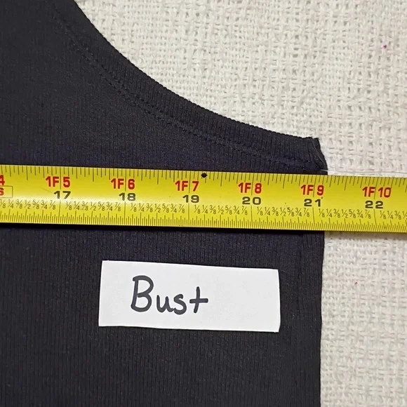 NWT Athleta Black Well Rested Rib Sleep Tank Women's Size XL Soft Modal - Picture 7 of 10